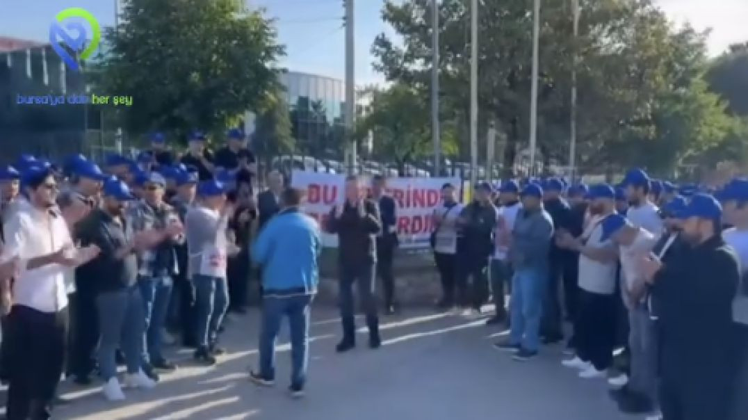 Alstom’un Bursa fabrikasında grev: İşçiler üretimi durdurdu