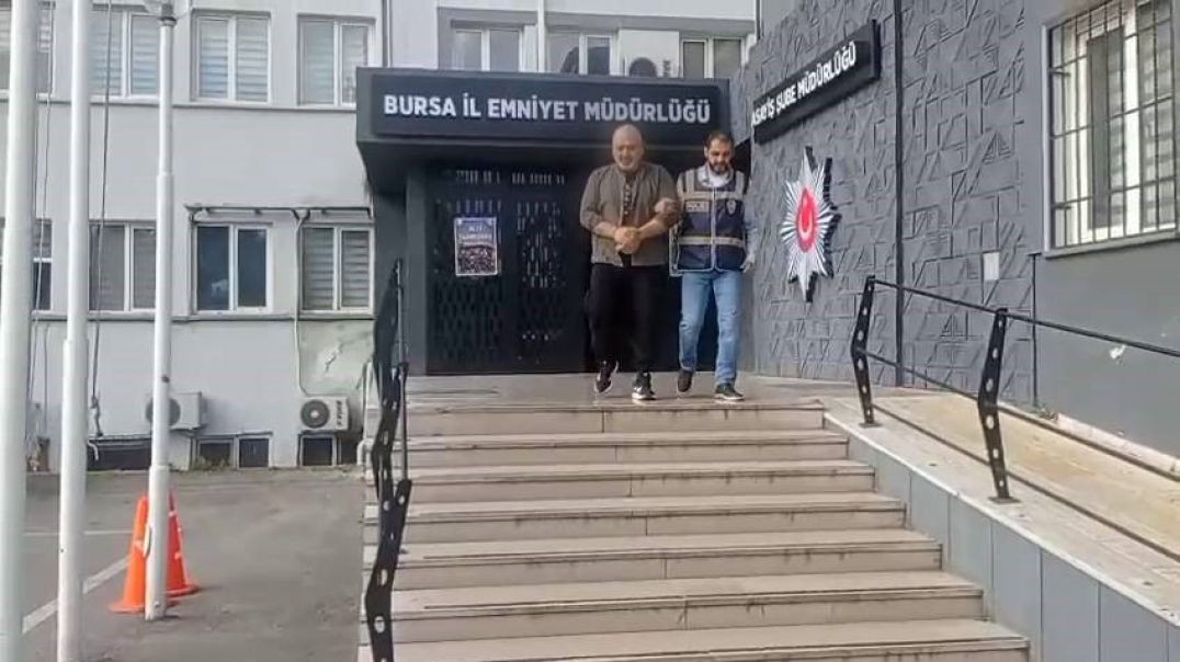 Bursa'da 9 yıl hapis cezası olan şahıs polisin titiz çalışması sonucu yakalandı
