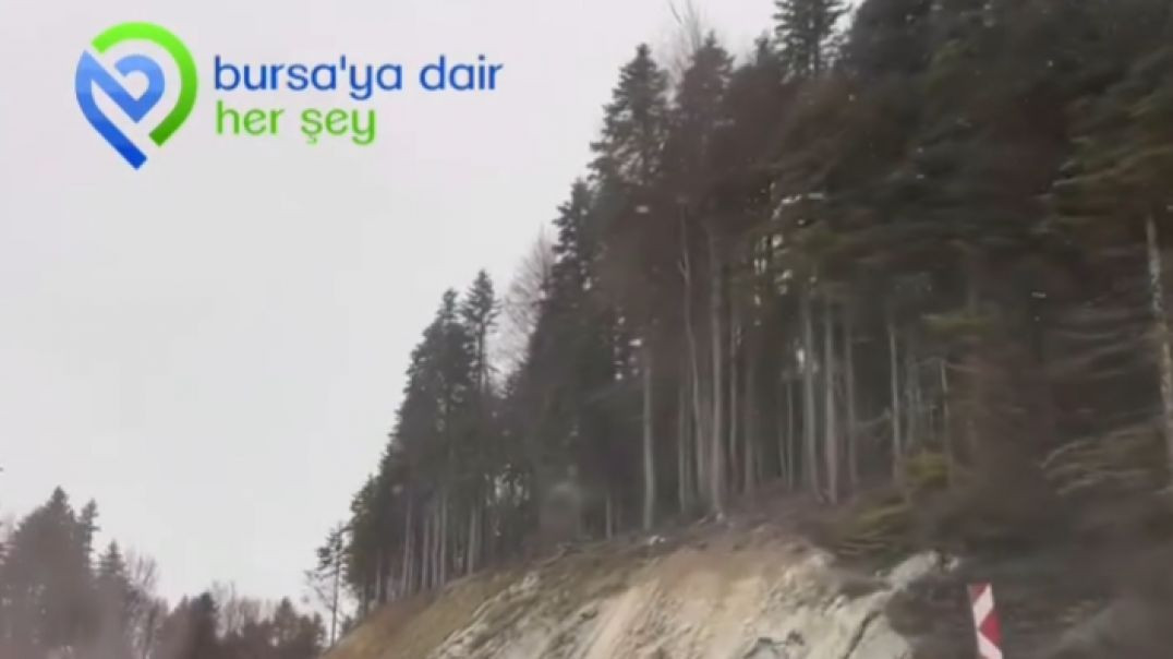 Uludağ'da Mayıs ayında kar yağdı