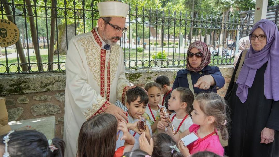 İstanbul'un fethi Bursa'da çocuklarla kutlandı