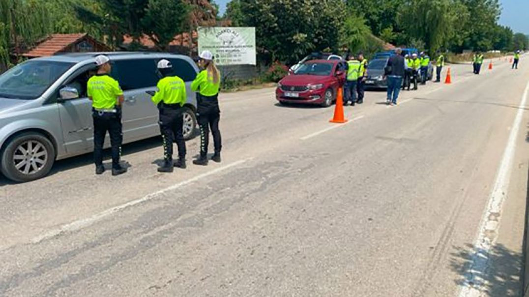 Jandarma ve polis İnegöl'de ortak uygulama gerçekleştirdi
