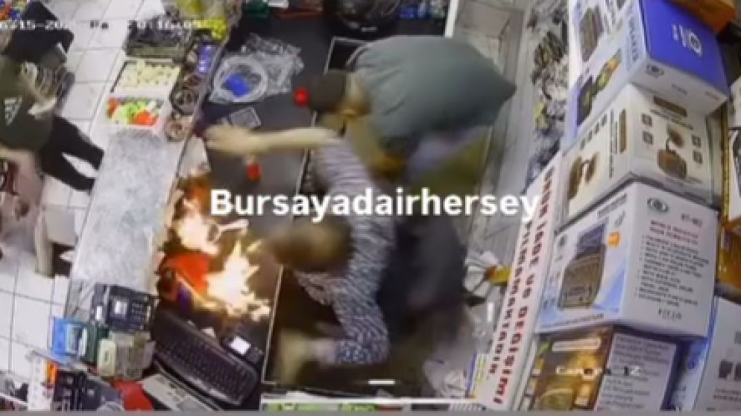 Bursa'da çakmak gazı doldururken havaya uçacaktı