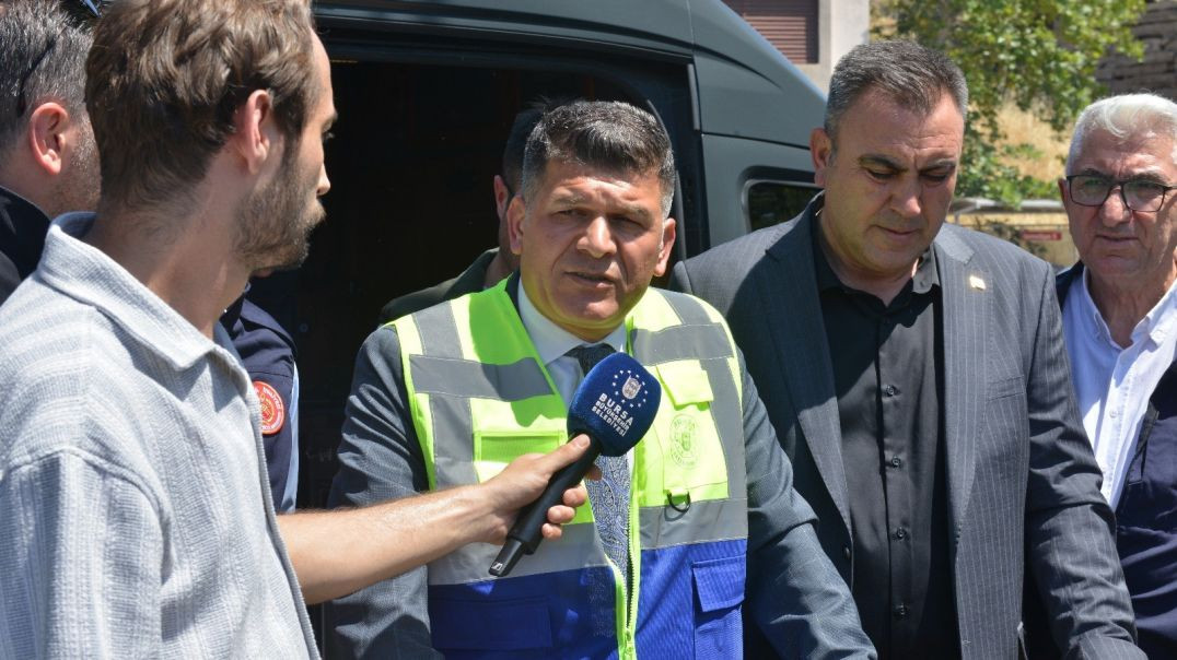 Bursa Büyükşehir'den İsmetiye’deki orman yangınına hızlı müdahale