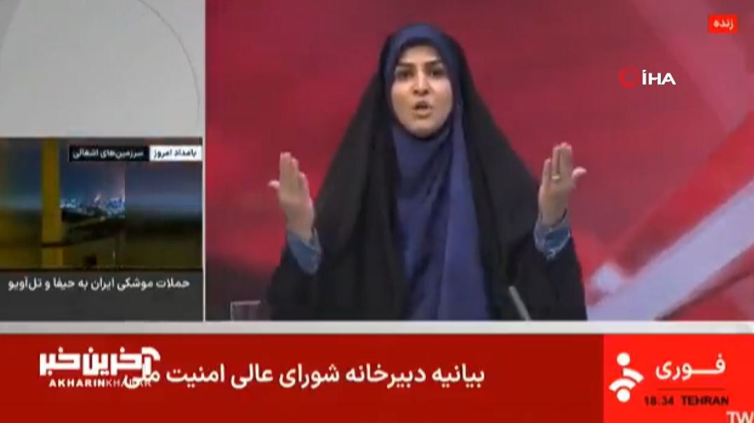 İsrail canlı yayın sırasında İran Devlet Televizyonu binasını vurdu