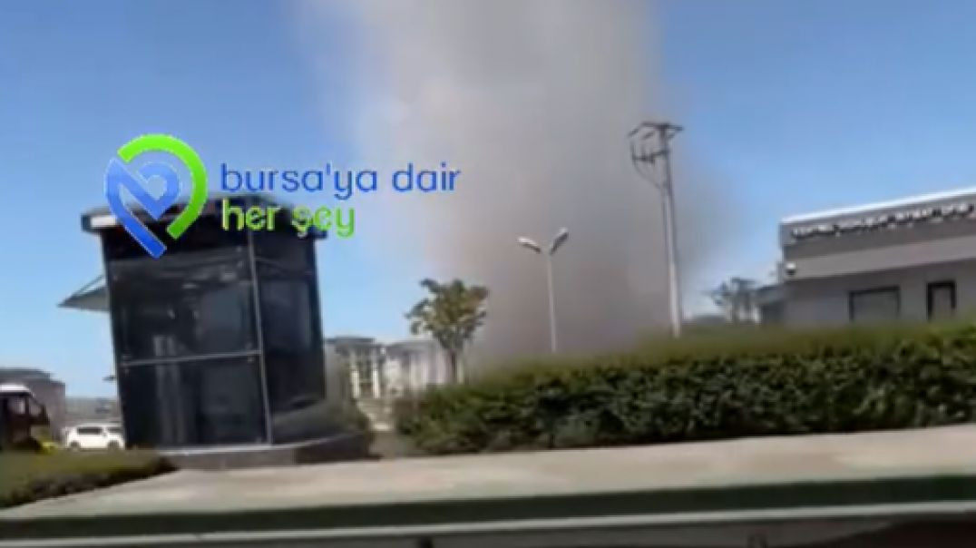 Bursa'da hortum paniği!