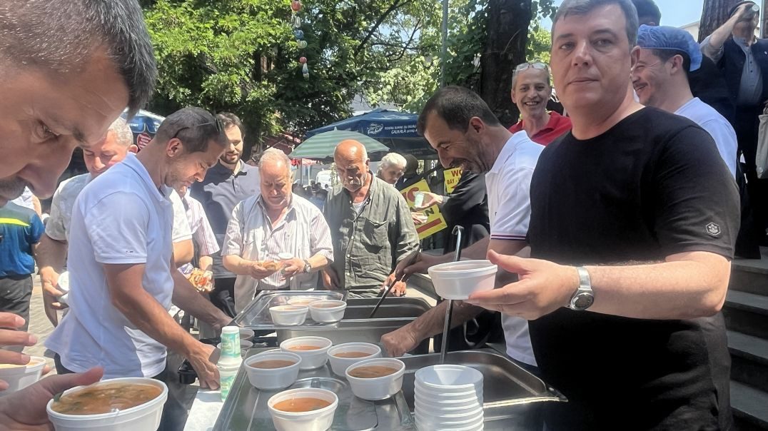 Bursa'da 500 yıllık köfteli çorba geleneği 7. kez gerçekleştirildi