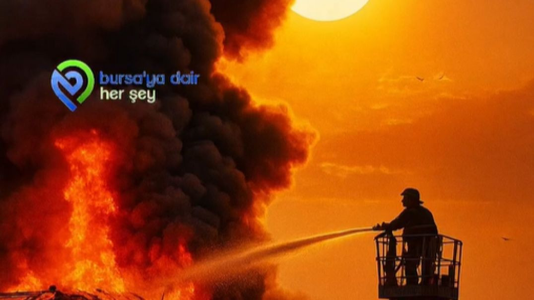 Bursa'da Esenevler Mahallesi'nde yangın: 1 kişinin öldüğü iddia edildi!