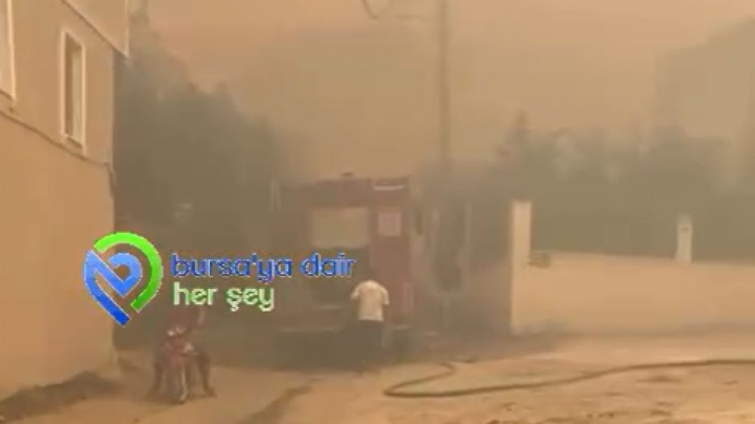 Bursa İsmetiye'de orman yangını büyüdü: Köy halkı tahliye ediliyor!