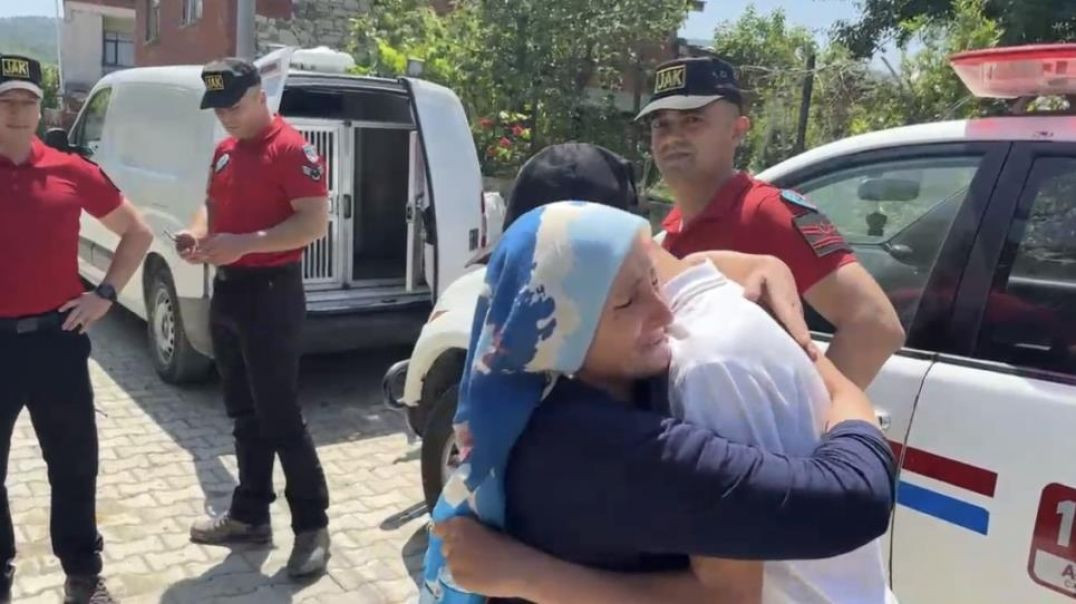 Bursa'da 5 gün sonra bulunan Burak sağlık kontrolü için hastaneye sevk edildi