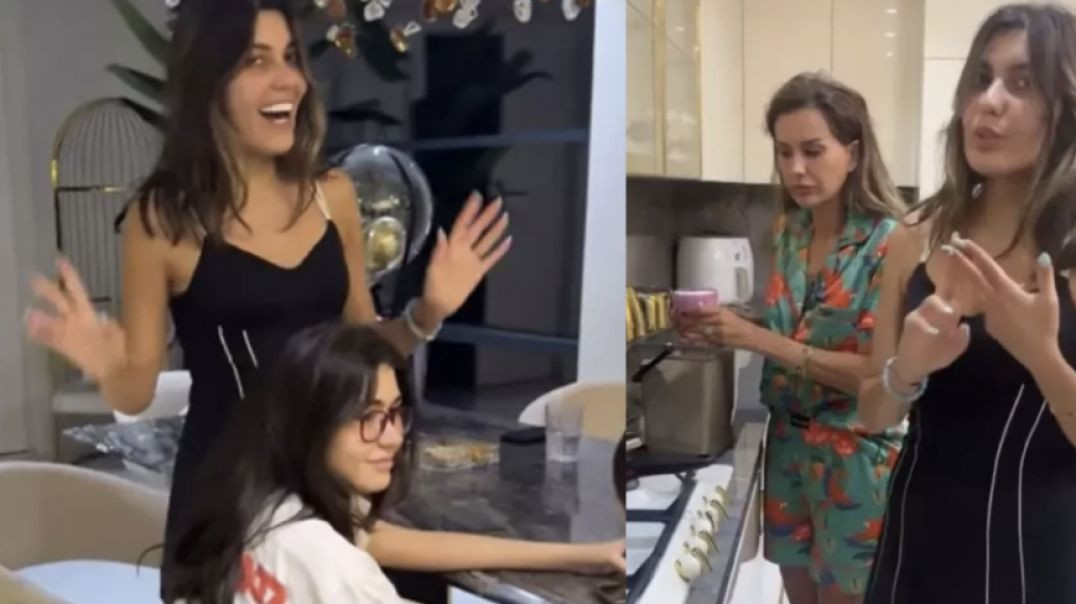 Bahar Candan ve Dilan Polat helva kavurup o anları sosyal medyada yayınladılar
