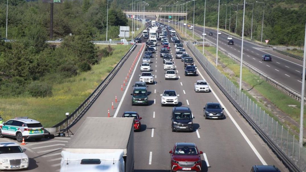 Kurban Bayramı tatilinden dönüş yoğunluğu başladı