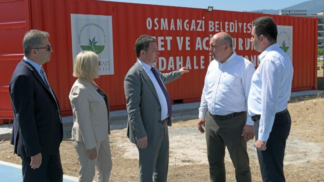 Afet ve Acil Durum Müdahale İstasyonu Osmangazi'de hayat kurtaracak