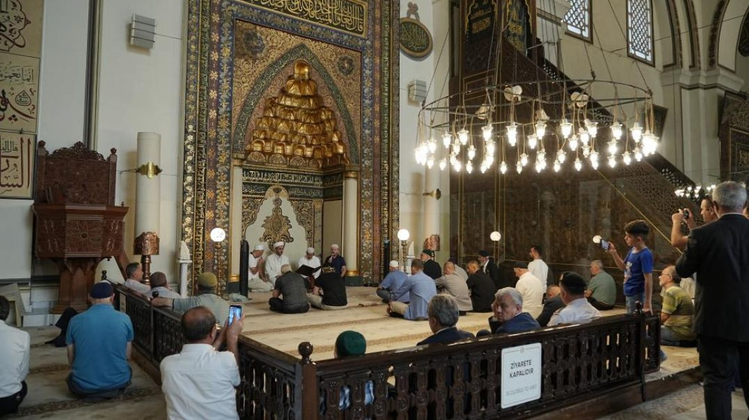 Bursa Ulu Cami'de 15 Temmuz şehitleri için Mevlid-i Şerif okundu