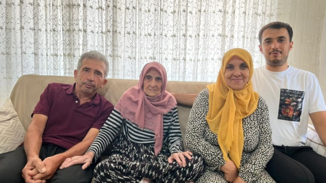 Antalya’da 101 yaşındaki Fatma Nine’nin 24 torunu var. Torunun torununu bile gördü