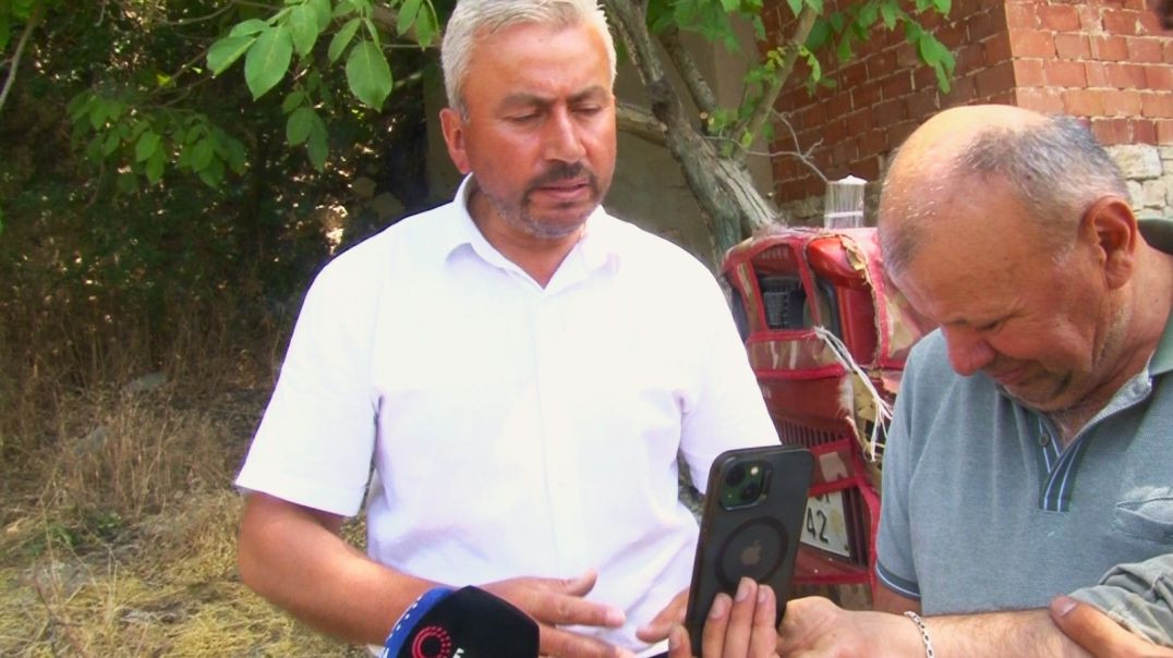 Başkan Bozbey’den kahraman çiftçiye teşekkür: Patlayan lastiği ve cantı yenilendi