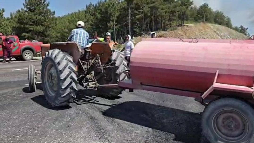 Bursa Harmancık'ta 4 köy boşaltıldı... Yangın çok hızlı ilerliyor- 2