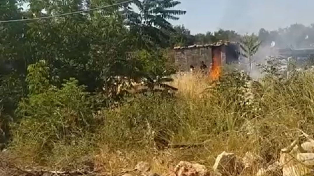 Bursa'da çalılık yangını: Alevler evleri tehdit ediyor!
