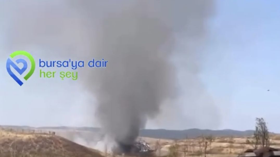 Bursa'da Hamitler çöplüğünde yangın çıktı!