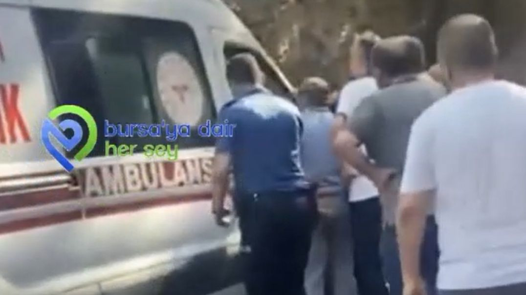 Bursa'da tarihi Tophane surlarından düşen kişi hastaneye kaldırıldı