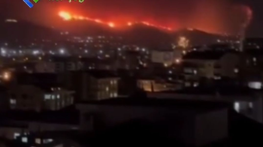 Bursa'da orman yangınında alevlerle savaşırken onlar ise havai fişek patlatıyor! - 2