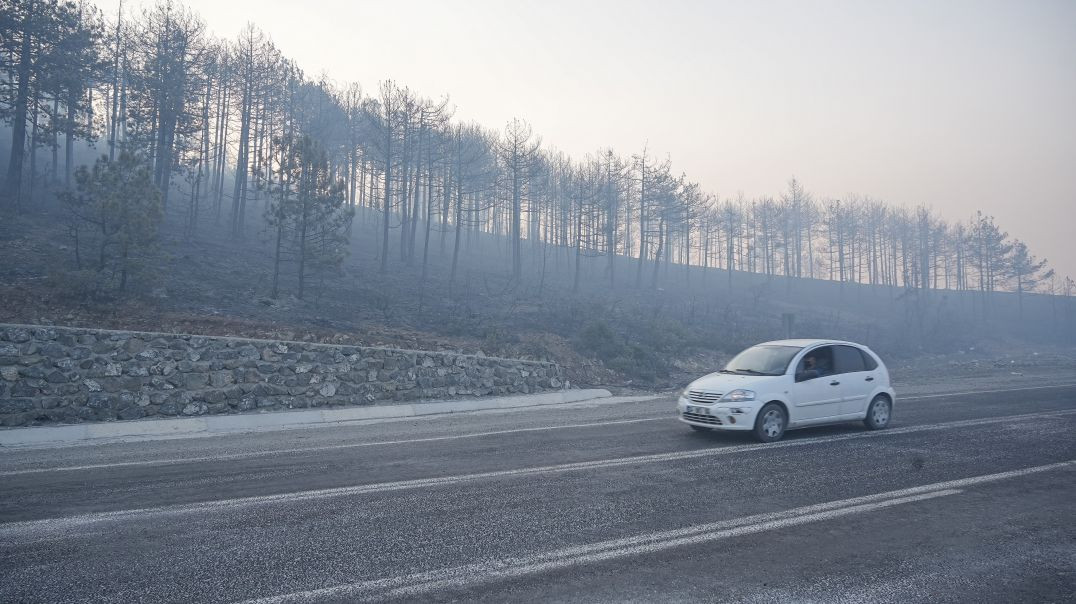 Bursa'da orman yangını 3.gününde: Yangın bölgesi dumanla kaplandı