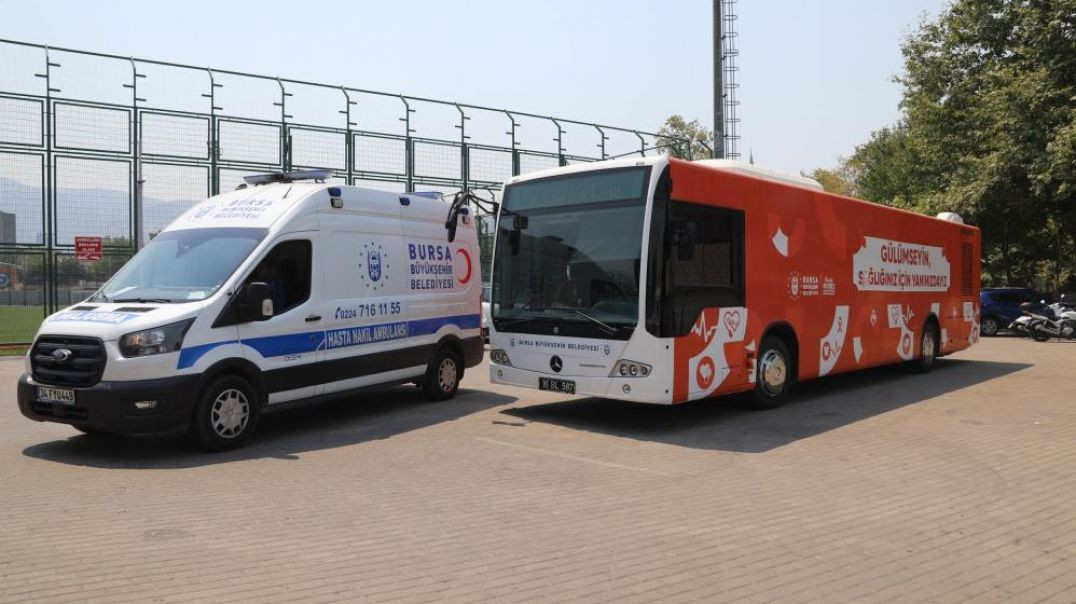 Bursa’da sağlık ayağınıza geliyor: Büyükşehir’den gezici sağlık otobüsü