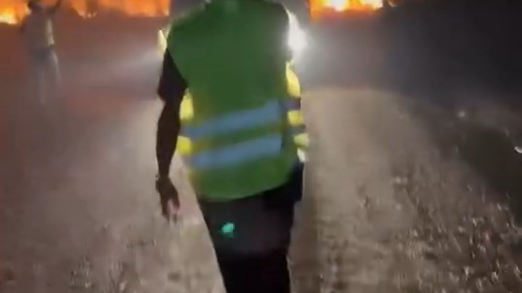 Harmancık’ta alevlerle zorlu gece: Rüzgarın yönü değişince alevlerin ortasında kaldılar