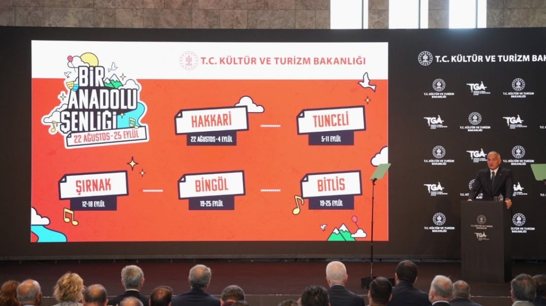 Bakan Ersoy: ‘‘2025 ilk 6 ayında 25,8 milyar dolar turizm geliri elde edildi’’