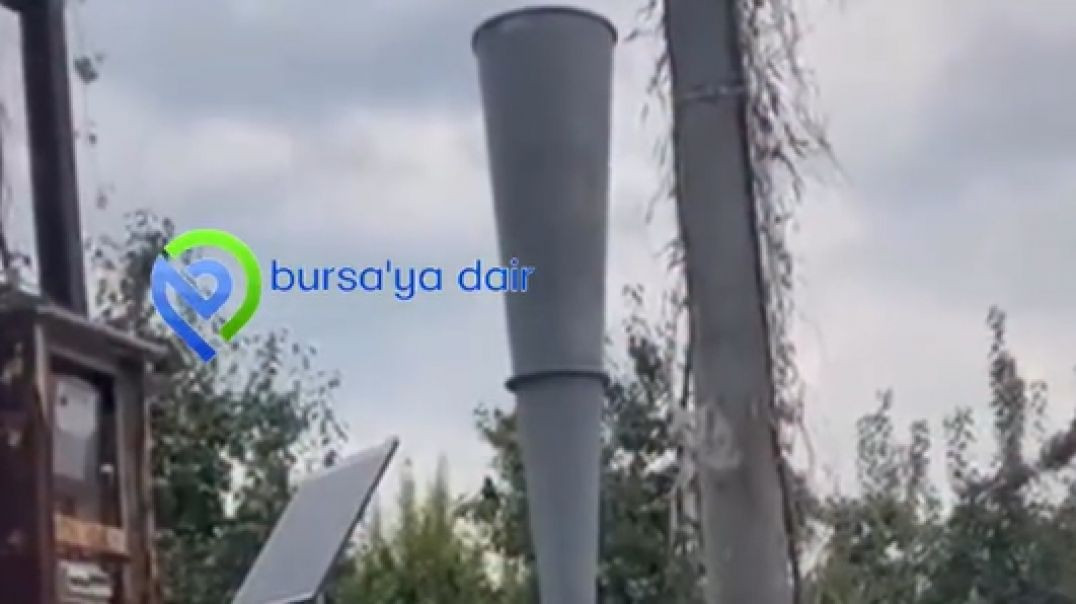 Bursa’da vatandaş yağmur duasına çıkarken çiftçi dolu topu patlattı!