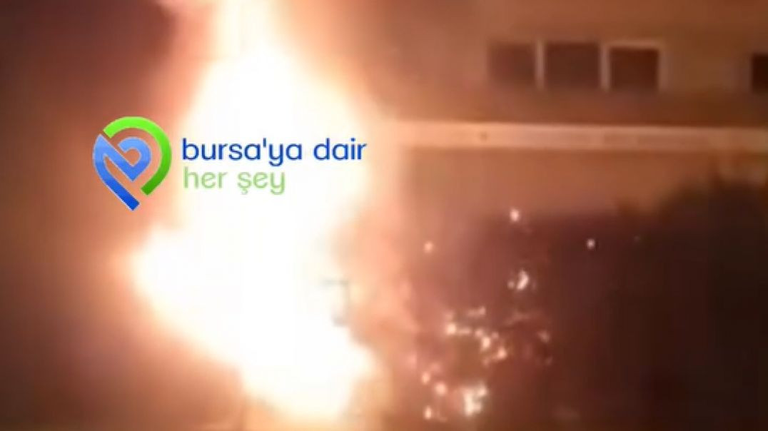 Bursa’da spor tesisinde yangın paniği